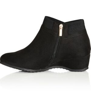 Cloudwalkers WIDE FIT Keira Ankle Boot - black Avenue 7